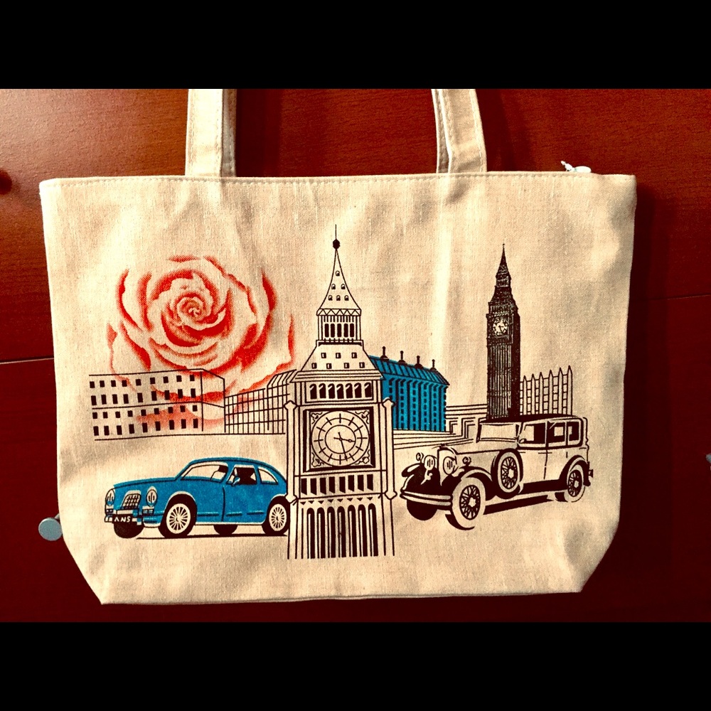 💰NEW Tourist Big Ben Canvas Tote Bag